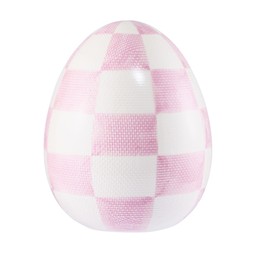 Kitchen 60s Summer pink & white Large Ceramic Egg 9.99