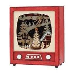 Scandi LEDXmasTVtableTopDecoration £7.99