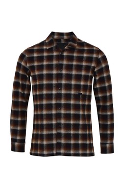 TK Maxx - Men- brown checkered shirt £29.99 (RRP £85.00 )