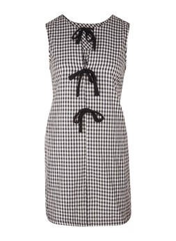 TK Maxx Women black gingham dress £16.99 (RRP £)