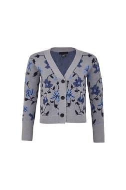 TK Maxx - Women - blue & grey cardigan &pound;49.99 (RRP &pound;155.00)