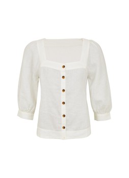 TK Maxx - Women- white linen top £29.99 (RRP £109.00 )