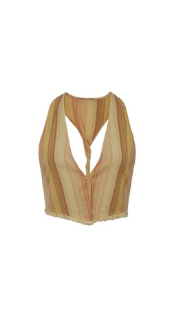 TK Maxx - yellow stripes top &pound;5.99 (RRP &pound;XX)