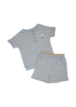 TK Maxx Kids blue stripes shorts and tshirt £7.99 (RRP £)