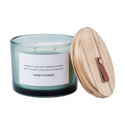Wellness Restorative Realms sageCandleWithwoodenLid 10.99