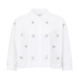 White Embelished Shirt £16.00