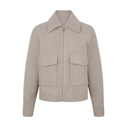 Wool zip up jacket £29.99