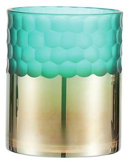 Gold and Blue Vase