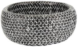 Pink Sunset Laundry Woven Basket Handcrafted In Vietnam