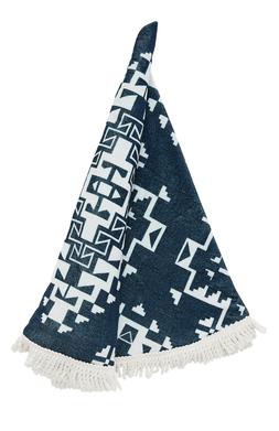 Geometric Print Towel
