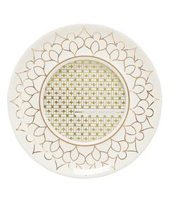 White & Gold Frame