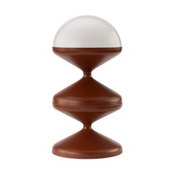 Brandon Table Lamp Opaque & Rust Red £99