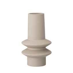 Marlborough Stoneware Vase, Taupe