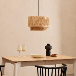 Jette Ceiling Shade, Raffia