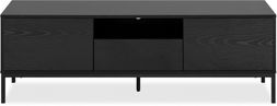 Seaford TV Stand, Black Ash