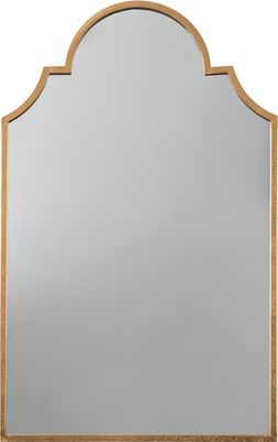 Trinity Wall Mirror, Brass