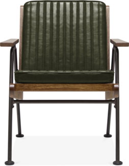 Wickham Wooden Armchair, Green
