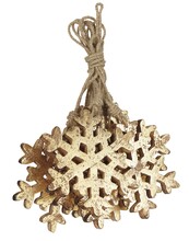 Wooden Snowflakes