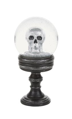 Skull glitter globe