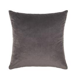 Charcoal Velvet Cushion
