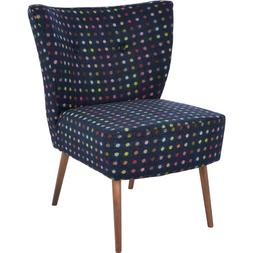 Navy Spot Chair