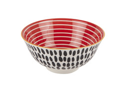 Homesense Black & Red Bowl £3.99 (RRP £8.29)