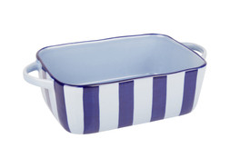 Homesense blue srtipes cooking dish £9.99 ( RRP £)