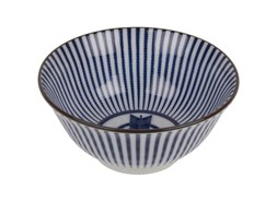 Homesense Blue Stripes Bowl £4.99
