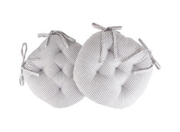Homesense Blue Stripes Chair Pads Set £16.99