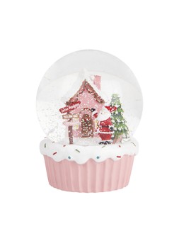 homesense christmas pink snowball £14.99