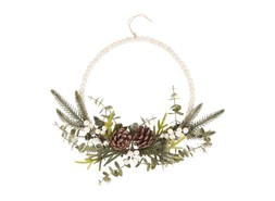 Homesense christmas wreath white £9.99 (RRP £)