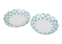 Homesense green checkered plate set £12.99 (RRP £26.00)