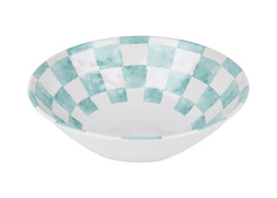Homesense green checkered salad bowl £6.99 (RRP £14.00)