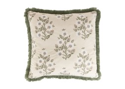 Homesense Green Floral Cushion £19.99