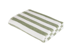 Homesense Green Stripes Beach Towel £7.99