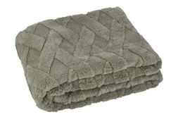 Homesense Green Throw &pound;14.99