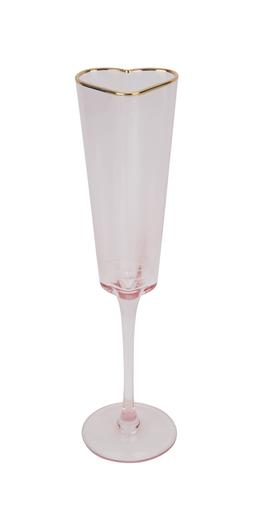 Homesense Pink Champagne Flute &pound;4.99