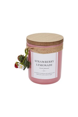 Homesense - STRAWBERRY LEMONADE CANDLE &pound;8.99