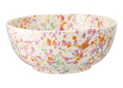 Outdoor Dining - Hand Painted Multi-Colour Bowl &pound;19.99