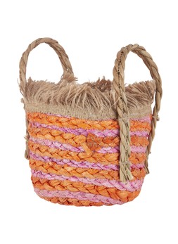 Homesense Pink & Orange Basket £6.50
