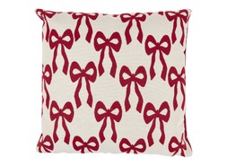 Homesense Red Bows Cushion £12.99