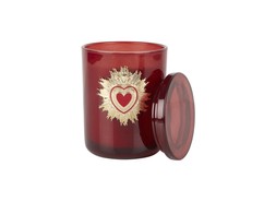 Homesense red & gold candle £10.99