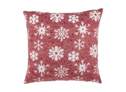 Homesense Red Snowflakes Cushion £16.99