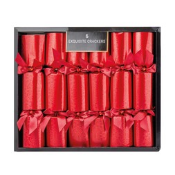 Crackers 6 All Red Crackers £16.99, €24.99
