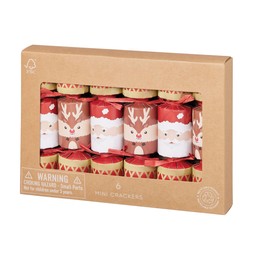 Crackers 6 Mini Santa & Reindeer Crackers £4.99, €8.99