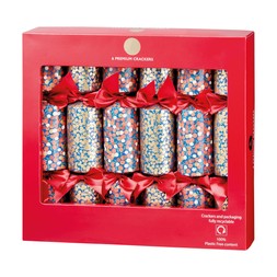 Crackers Red & Gold Berry Crackers With Bows £14.99, €22.99