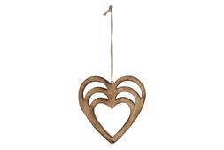 Home Sense Wooden Heart &pound;4