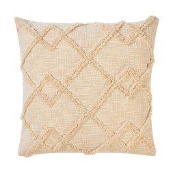 16. Homesense - Neutral tufted cushion - £29.99