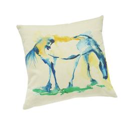 Wild & Free Painted Cushion