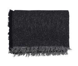 Black & White Flecked Throw